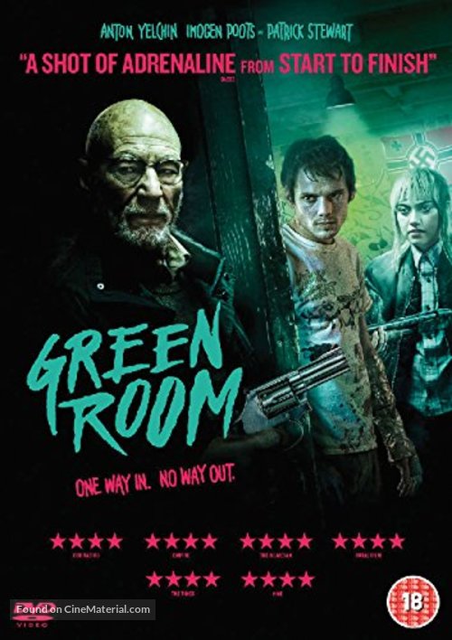 Green Room - British DVD movie cover