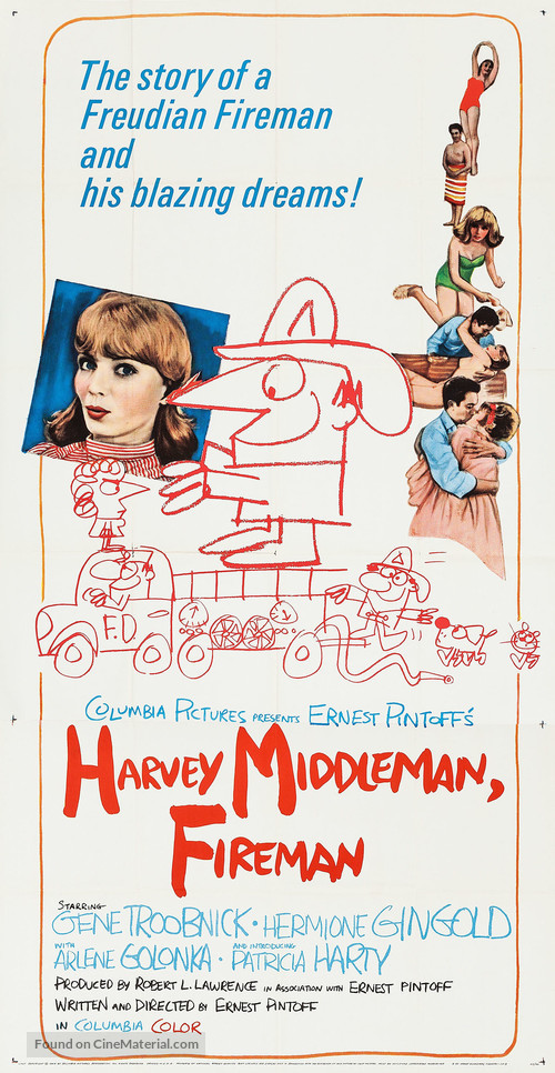 Harvey Middleman, Fireman - Movie Poster