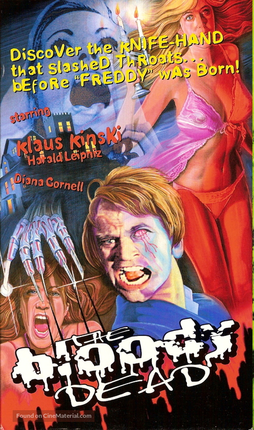 Die blaue Hand - VHS movie cover