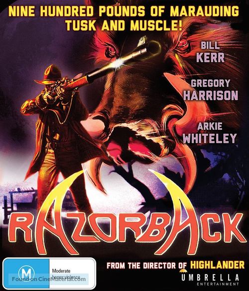 Razorback - Australian Blu-Ray movie cover
