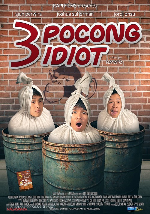 3 pocong idiot - Indonesian Movie Poster