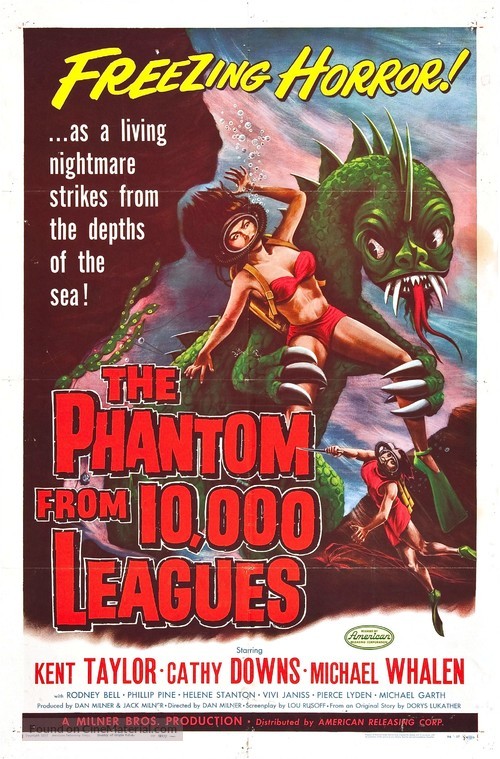 The Phantom from 10,000 Leagues - Movie Poster