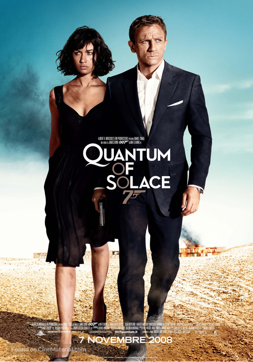 Quantum of Solace - Italian Movie Poster