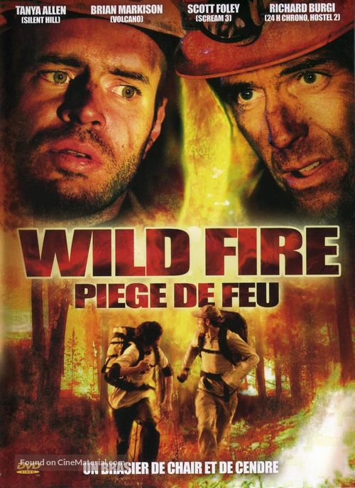 Firestorm: Last Stand at Yellowstone - French DVD movie cover