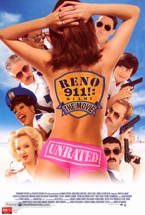 Reno 911!: Miami - Australian Movie Poster