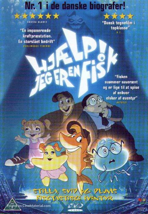 Hj&aelig;lp, jeg er en fisk - Danish DVD movie cover