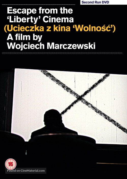 Ucieczka z kina &#039;Wolnosc&#039; - British DVD movie cover