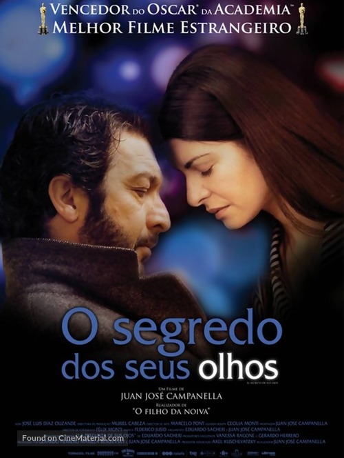 El secreto de sus ojos - Portuguese Movie Poster