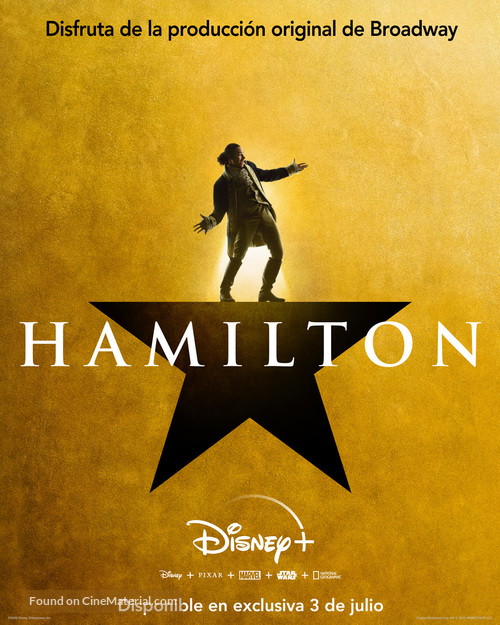 Hamilton - Spanish Movie Poster