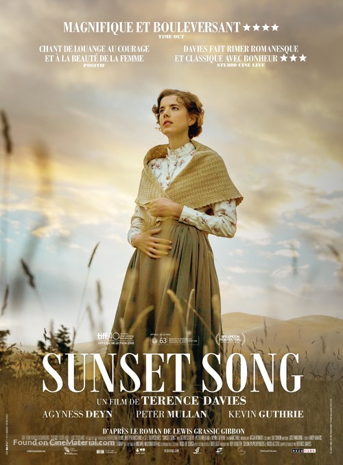 Sunset Song - French Movie Poster
