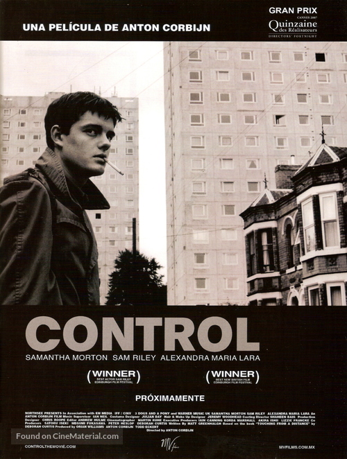 Control - Mexican Movie Poster