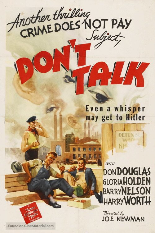 Don&#039;t Talk - Movie Poster