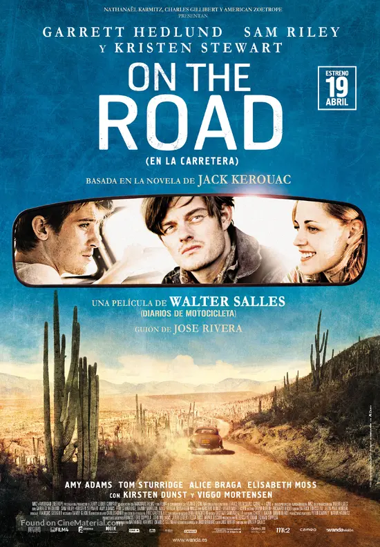 On the Road - Spanish Movie Poster