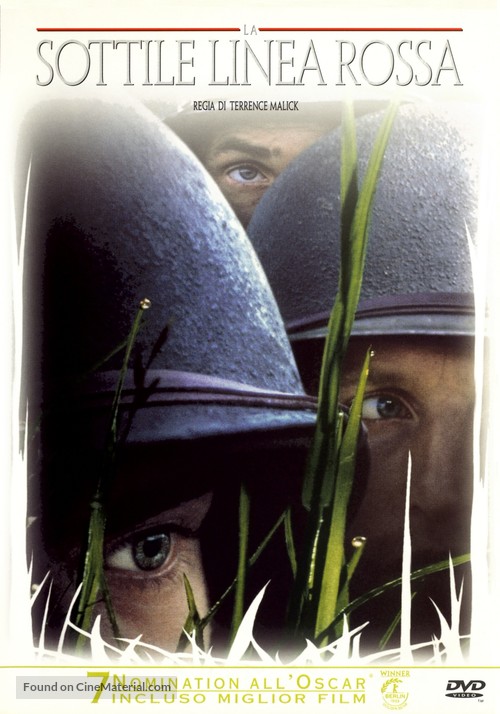 The Thin Red Line - Italian Movie Cover