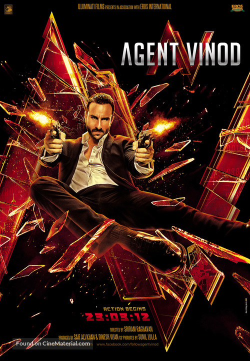 Agent Vinod - Movie Poster