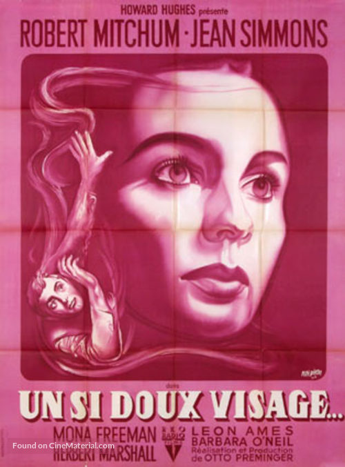 Angel Face - French Movie Poster