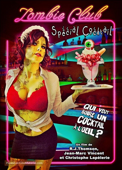 Zombie Club Special Cocktail - French DVD movie cover