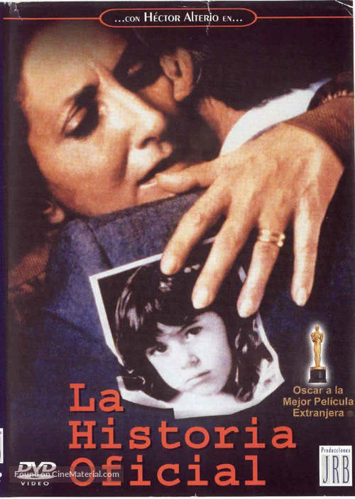 La historia oficial - Argentinian DVD movie cover