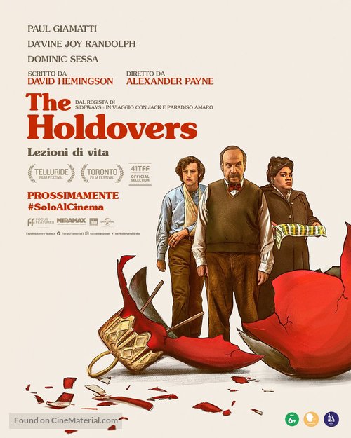 The Holdovers - Italian Movie Poster