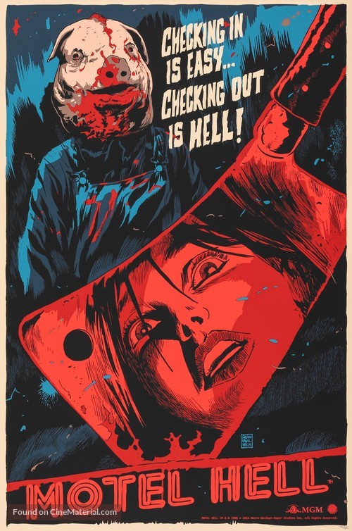Motel Hell - Canadian poster