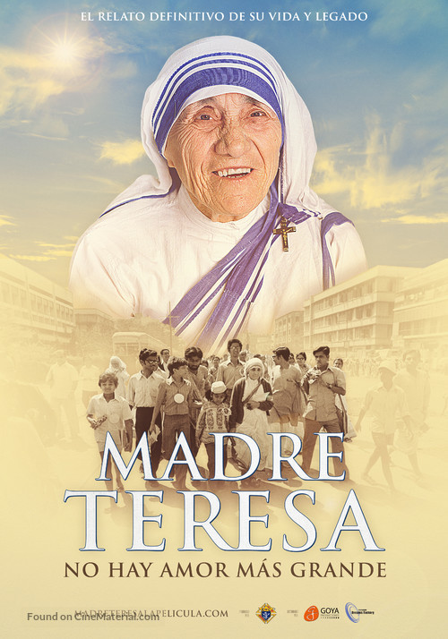 Mother Teresa: No Greater Love - Spanish Movie Poster