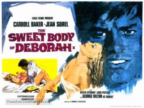 Il dolce corpo di Deborah - British Movie Poster
