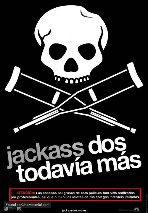 Jackass 2 - Spanish Movie Poster