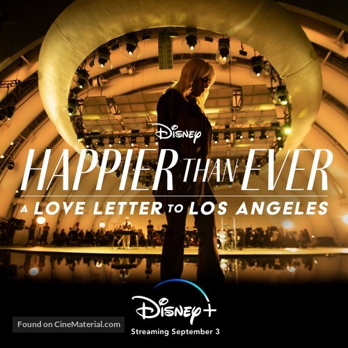 Happier than Ever: A Love Letter to Los Angeles - Movie Poster