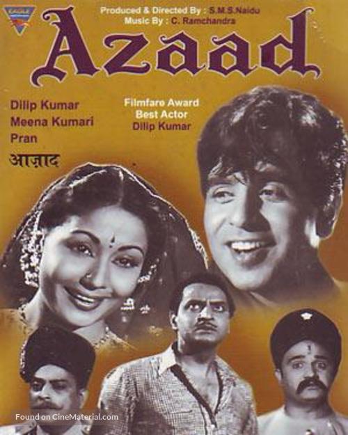 Azaad - Indian DVD movie cover