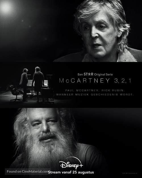 McCartney 3,2,1 - Dutch Movie Poster