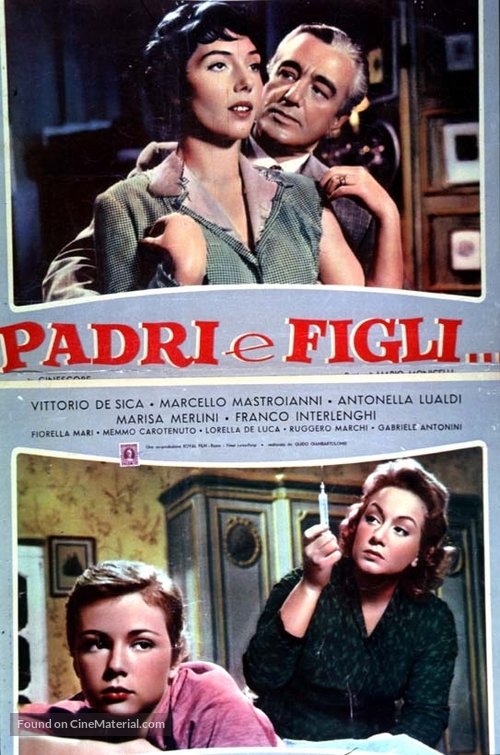 Padri e figli - Italian Movie Poster