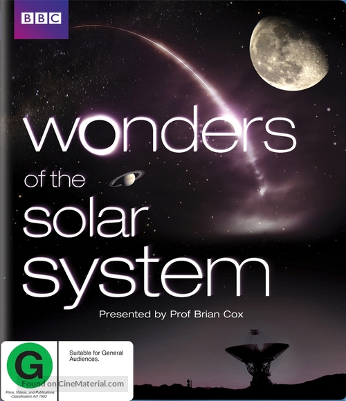&quot;Wonders of the Solar System&quot; - New Zealand Blu-Ray movie cover