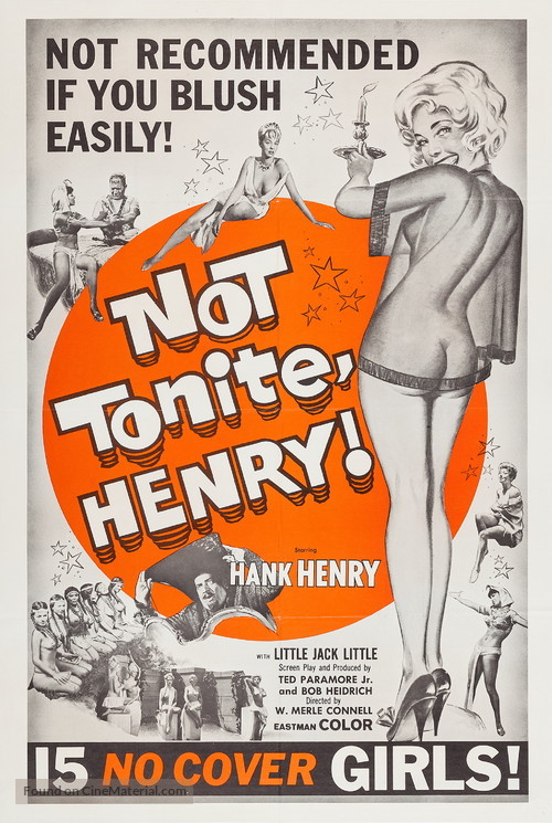 Not Tonight Henry - Movie Poster