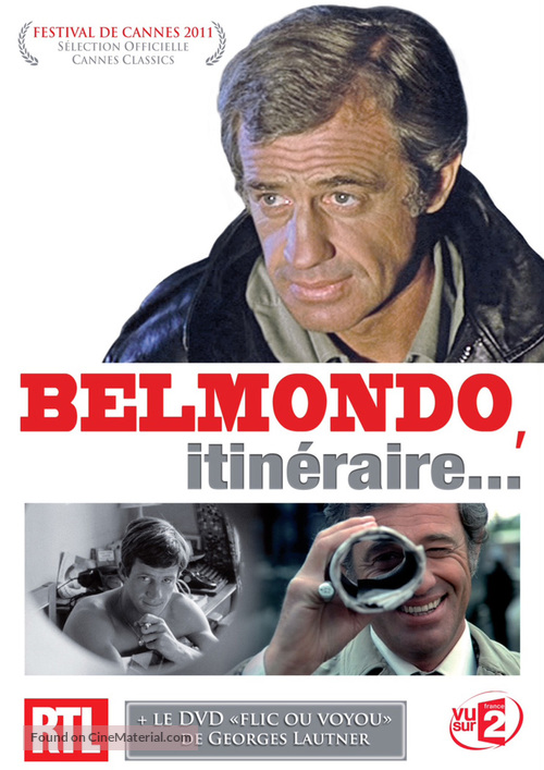 Belmondo, itin&eacute;raire... - French DVD movie cover