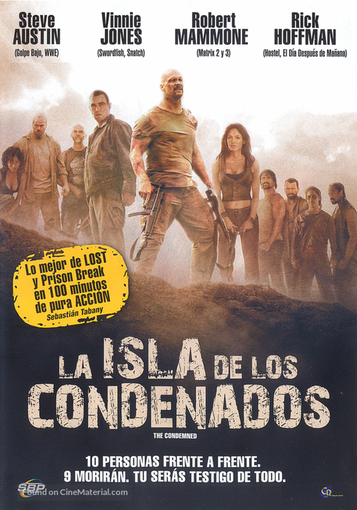 The Condemned - Argentinian Movie Cover