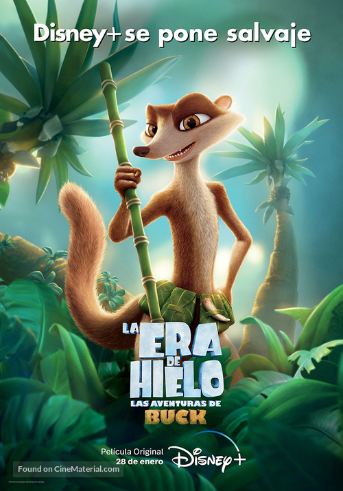 The Ice Age Adventures of Buck Wild - Argentinian Movie Poster