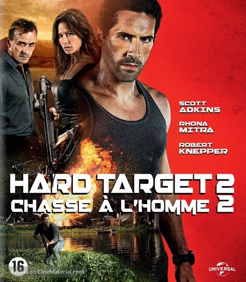 Hard Target 2 - Belgian Blu-Ray movie cover