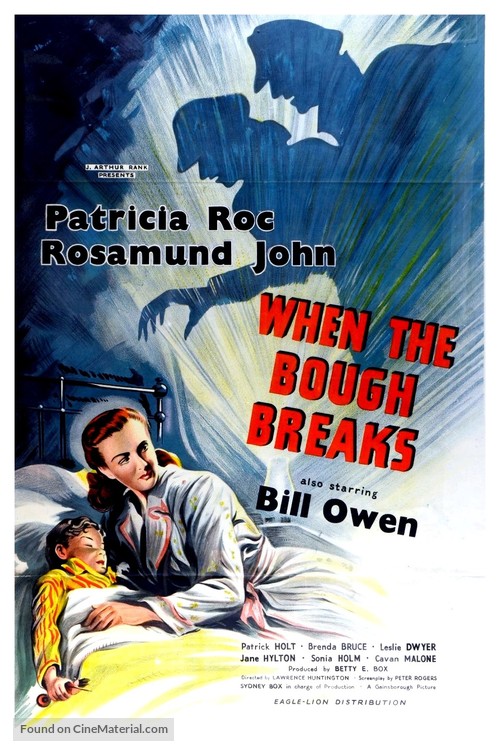 When the Bough Breaks - British Movie Poster