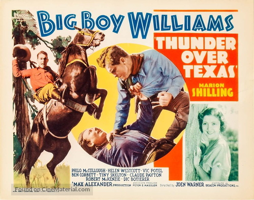 Thunder Over Texas - Movie Poster