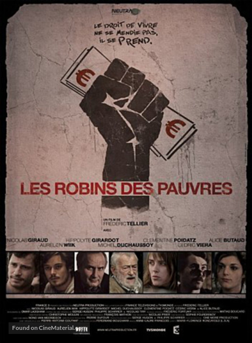 Les robins des pauvres - French Movie Poster