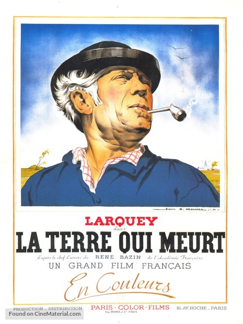 La terre qui meurt - French Movie Poster