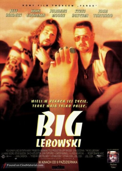 The Big Lebowski - Polish Movie Poster