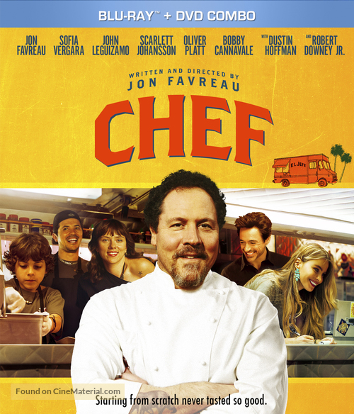 Chef - Canadian Blu-Ray movie cover