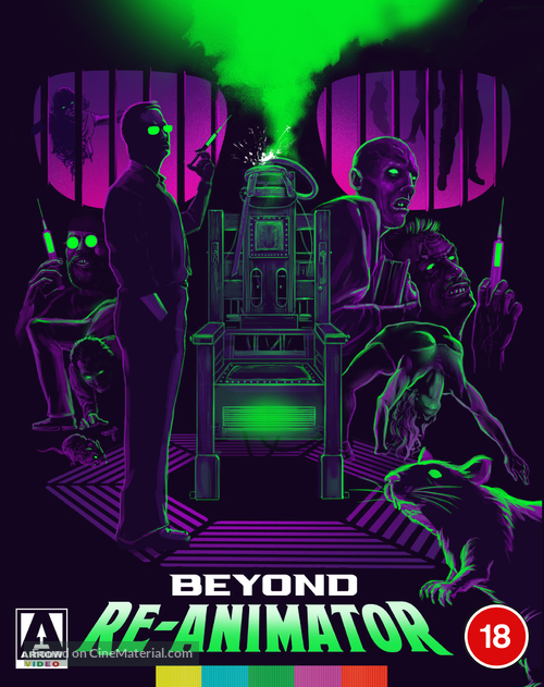 Beyond Re-Animator - British Blu-Ray movie cover