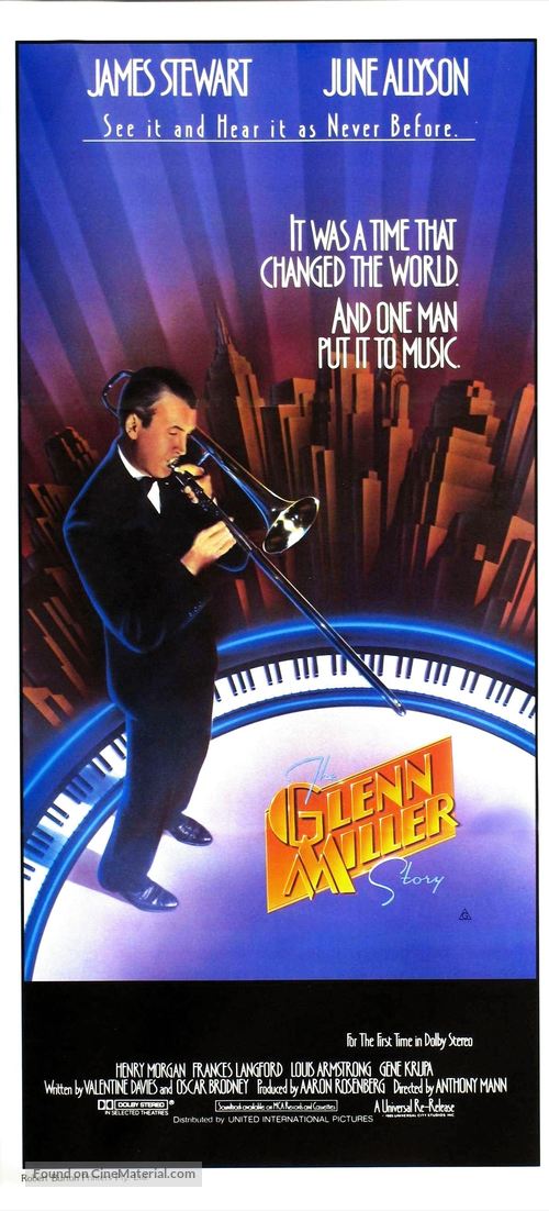 The Glenn Miller Story - Movie Poster