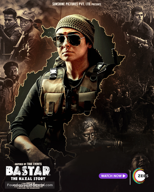 Bastar: The Naxal Story - Indian Movie Poster