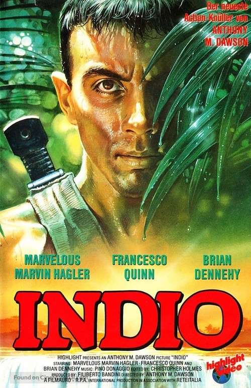 Indio - German VHS movie cover
