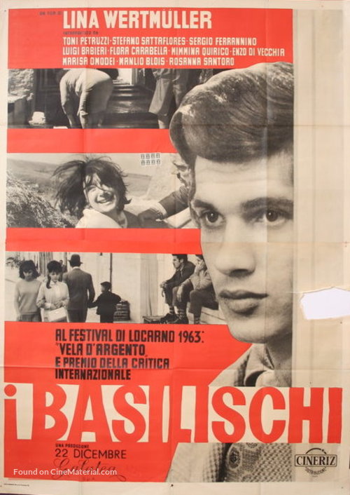 I basilischi - Italian Movie Poster