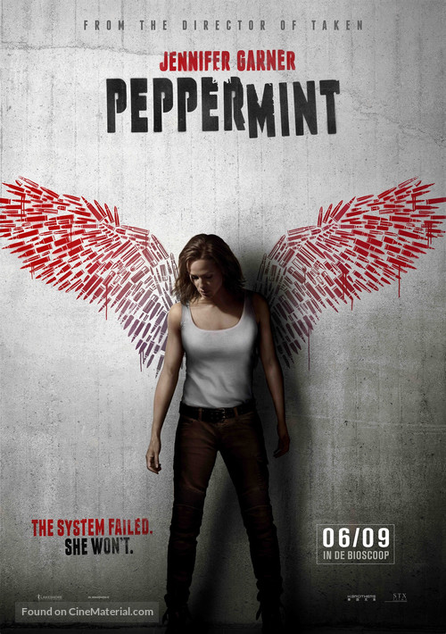 Peppermint - Dutch Movie Poster