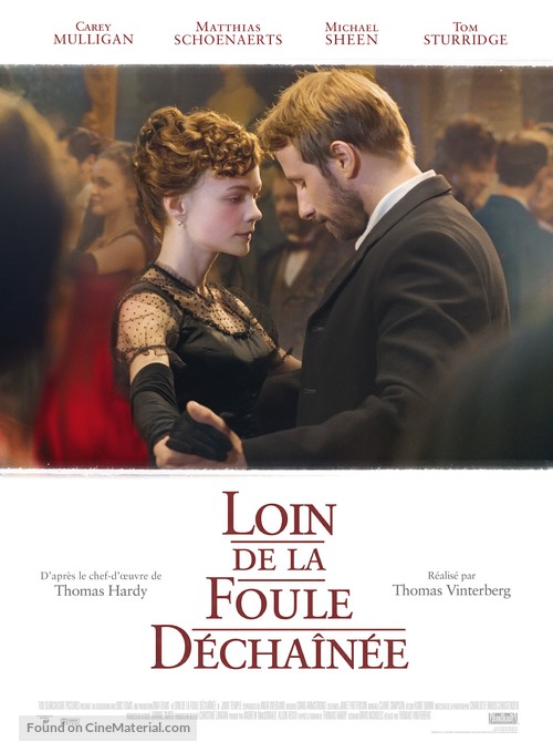 Far from the Madding Crowd - French Movie Poster